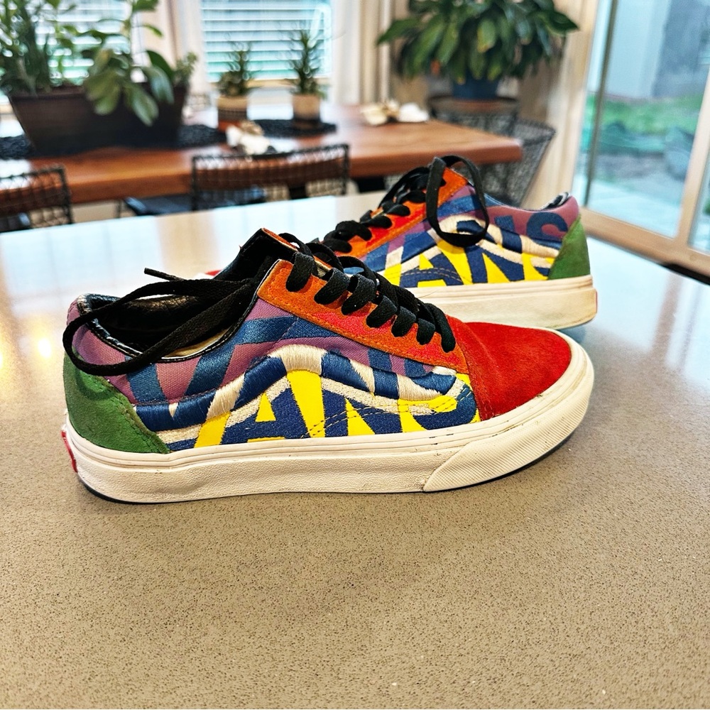 Vans Vintage Retro Multicolor Low Top Sneakers